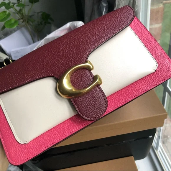 Coach tabby 26 shoulder bag in colorblock - Picture 2 of 13